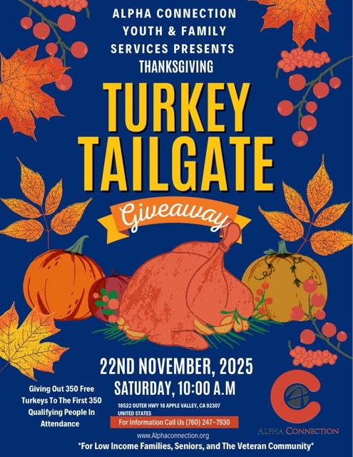 Partner with Us to Fight Hunger This Thanksgiving – Alpha Connection